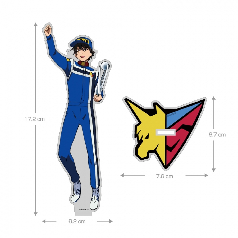 新世紀GPXサイバーフォーミュラSIN 描き下ろし 風見ハヤト アクリルスタンド(大) 画像 2 | AniSmile