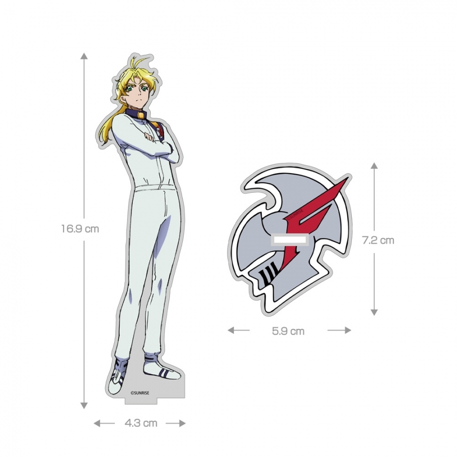 新世紀GPXサイバーフォーミュラSIN 描き下ろし カール・リヒター・フォン・ランドル アクリルスタンド(大) 画像 2 | AniSmile