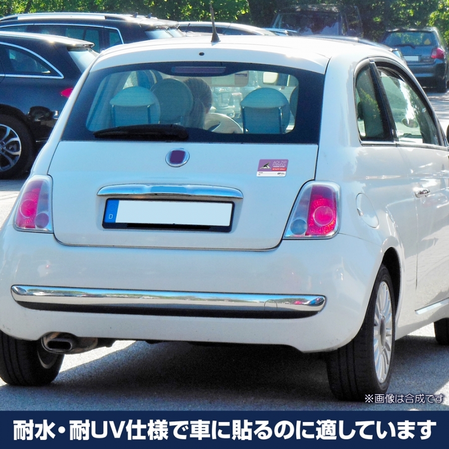 新世紀GPXサイバーフォーミュラSIN アオイZIPフォーミュラ 屋外対応ステッカー 画像 3 | AniSmile