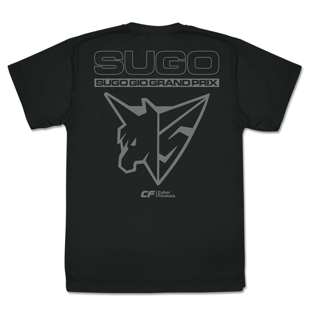 新世紀GPXサイバーフォーミュラSIN スゴウGIOグランプリ ドライTシャツ/BLACK-S 画像 2 | AniSmile