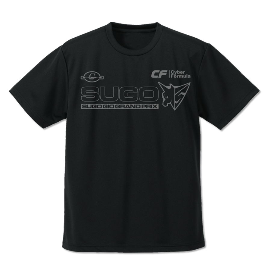 新世紀GPXサイバーフォーミュラSIN スゴウGIOグランプリ ドライTシャツ/BLACK-XL - 公式商品画像 | AniSmile