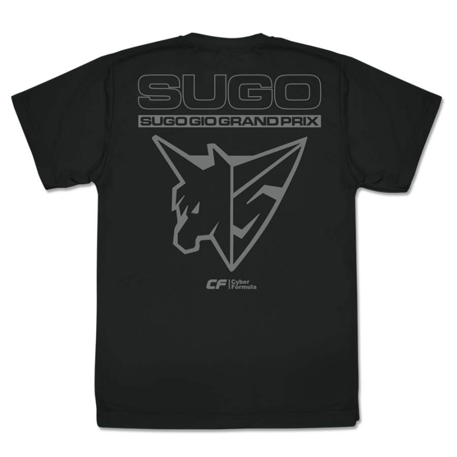 新世紀GPXサイバーフォーミュラSIN スゴウGIOグランプリ ドライTシャツ/BLACK-XL 画像 2 | AniSmile