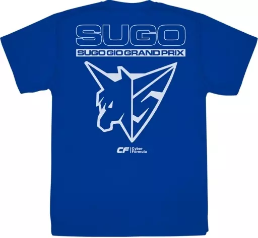 新世紀GPXサイバーフォーミュラSIN スゴウGIOグランプリ ドライTシャツ/BLUE-M - 公式商品画像 | AniSmile