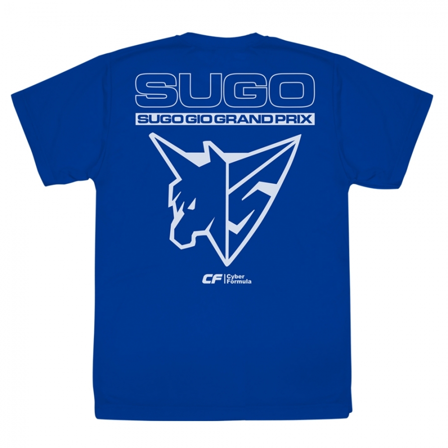 新世紀GPXサイバーフォーミュラSIN スゴウGIOグランプリ ドライTシャツ/BLUE-XL 画像 2 | AniSmile