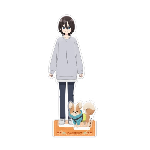 『ゆるキャン△ SEASON3』 斉藤恵那&ちくわ アクリルスタンド - 公式商品画像 | AniSmile