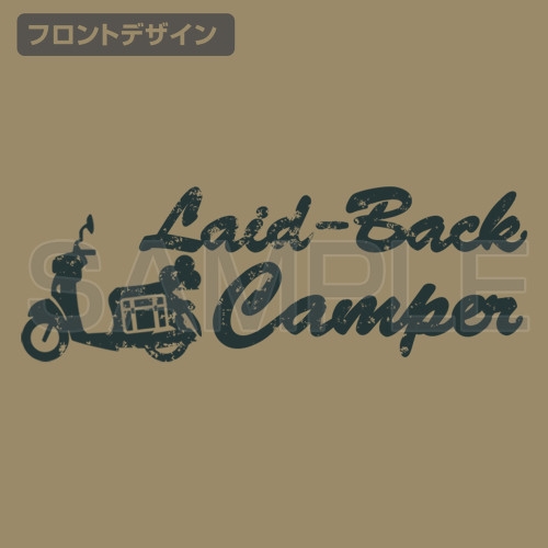 ゆるキャン△ SEASON3 シルエットバイク志摩リン ワークシャツ/SAND KHAKI-XL 画像 5 | AniSmile
