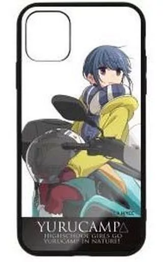 ゆるキャン△ 志摩リンと三輪バイク 強化ガラスiPhoneケース/XR・11共用 - 公式商品画像 | AniSmile