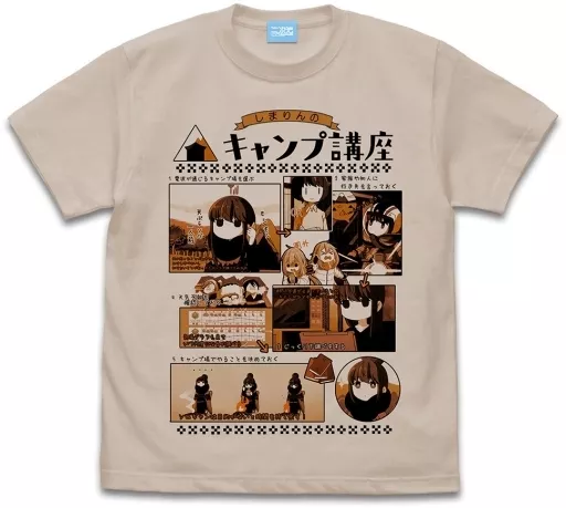 ゆるキャン△ 志摩リンのキャンプ講座 Tシャツ Ver2.0/INDIGO-XL - 公式商品画像 | AniSmile