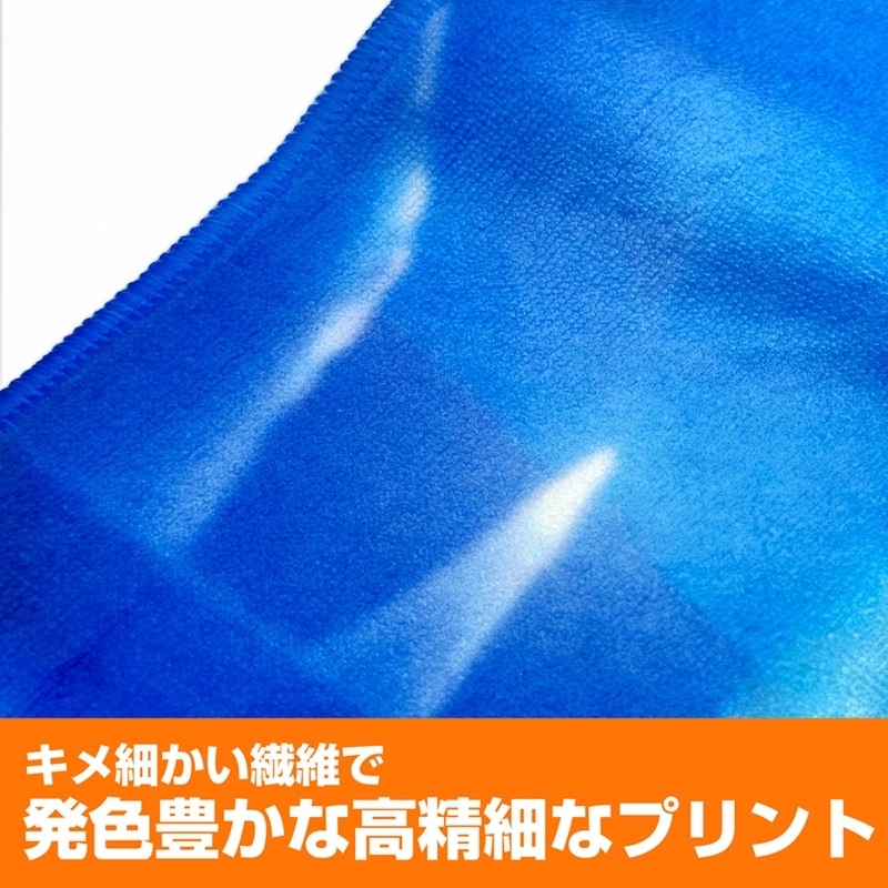 TVアニメ「2.5次元の誘惑」 描き下ろし ミリエラ 天使空挺隊Ver. ハイブリッドフェイスタオル 画像 4 | AniSmile