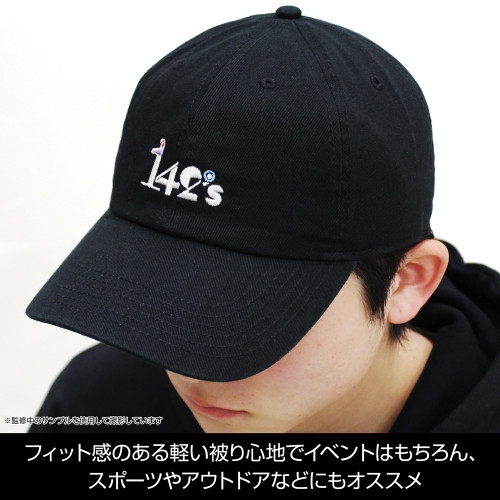 アイドルマスター シンデレラガールズ 142's 刺繍ローキャップ/BLACK 画像 4 | AniSmile