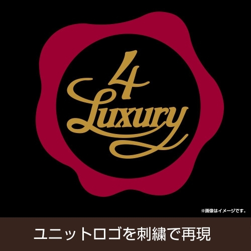 アイドルマスター ミリオンライブ! 4Luxury 刺繍ローキャップ/BLACK 画像 3 | AniSmile