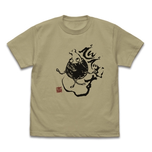アイドルマスター ミリオンライブ! でんでんむすくん Tシャツ/SAND KHAKI-L - 公式商品画像 | AniSmile