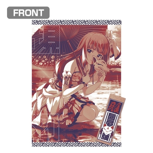 アイドルマスター ミリオンライブ! 白石紬「…コン♪」Tシャツ/WHITE-L 画像 2 | AniSmile