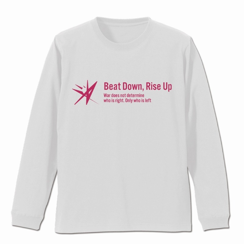 ヘブンバーンズレッド 31A 部隊ロゴ 袖リブロングスリーブTシャツ/WHITE-M 画像 2 | AniSmile