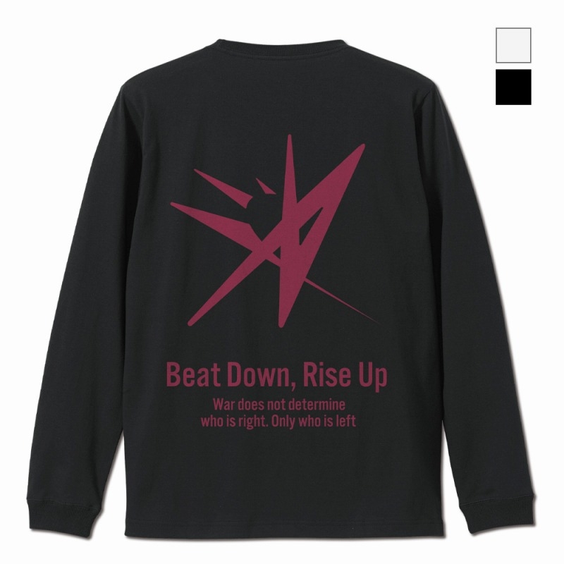 ヘブンバーンズレッド 31A 部隊ロゴ 袖リブロングスリーブTシャツ/BLACK-S - 公式商品画像 | AniSmile