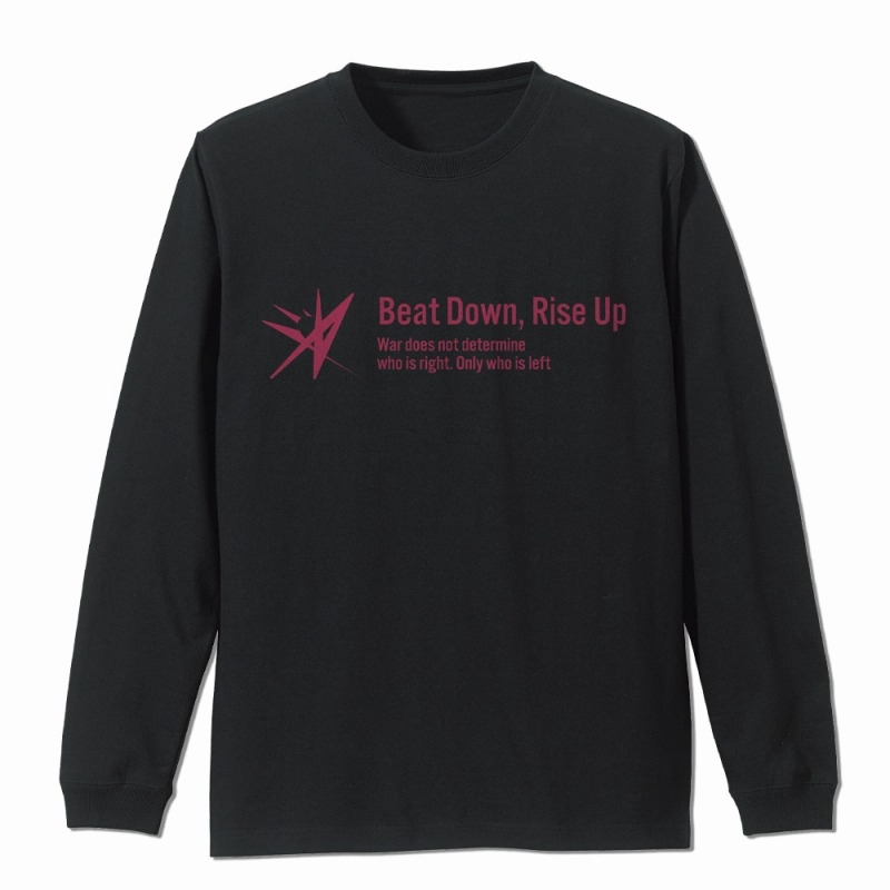 ヘブンバーンズレッド 31A 部隊ロゴ 袖リブロングスリーブTシャツ/BLACK-L 画像 2 | AniSmile