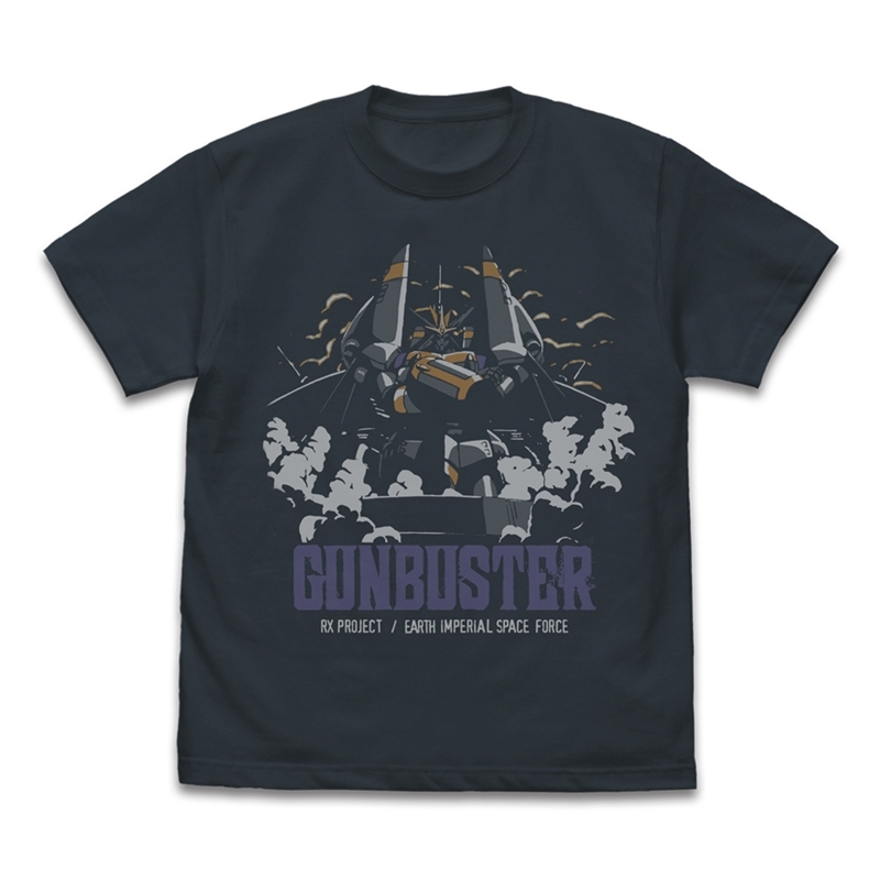 トップをねらえ! 発進!ガンバスターTシャツ/SLATE-M - 公式商品画像 | AniSmile
