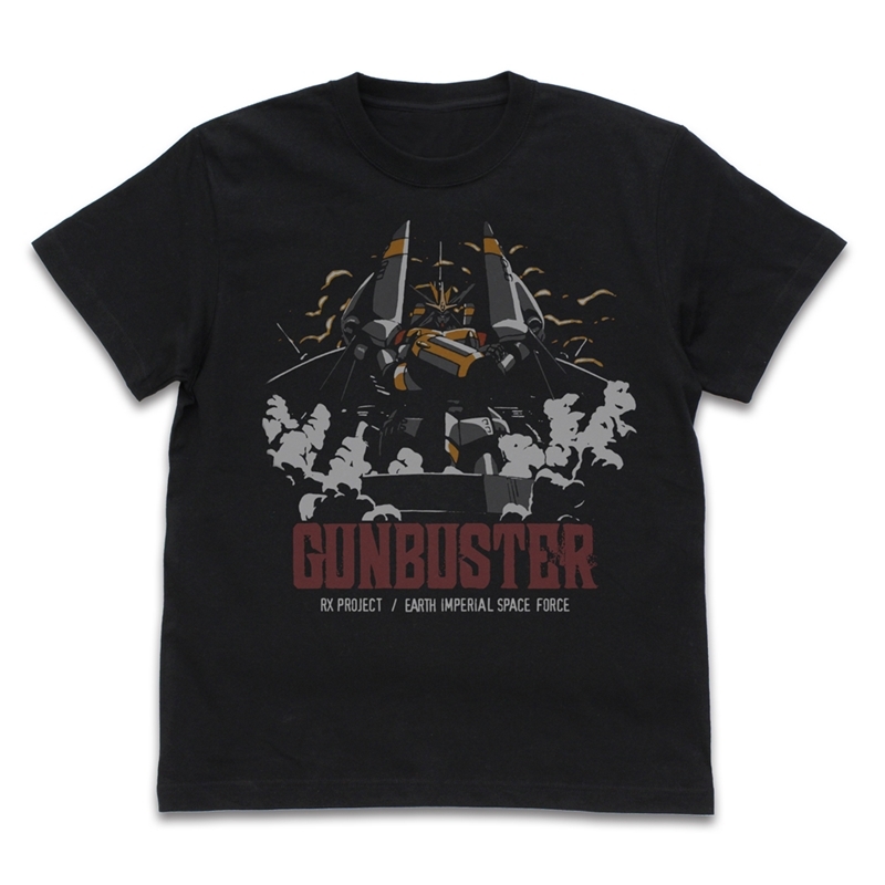トップをねらえ! 発進!ガンバスターTシャツ/BLACK-XL - 公式商品画像 | AniSmile