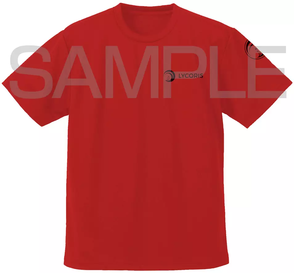 リコリス ファースト ドライTシャツ/RED-L 图片 2 | AniSmile