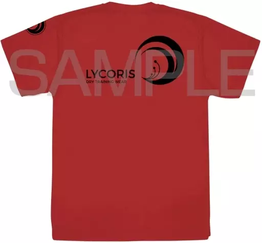 リコリス ファースト ドライTシャツ/RED-M - official product image | AniSmile