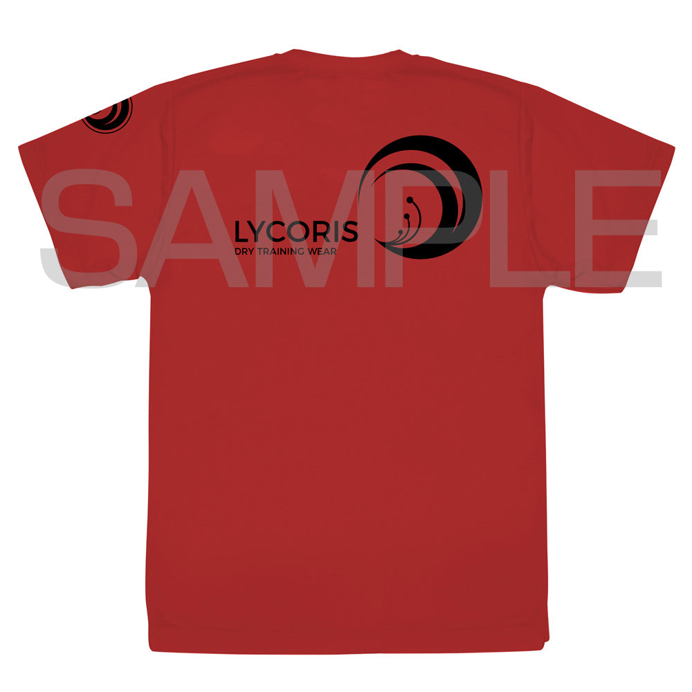 リコリス ファースト ドライTシャツ/RED-S - official product image | AniSmile