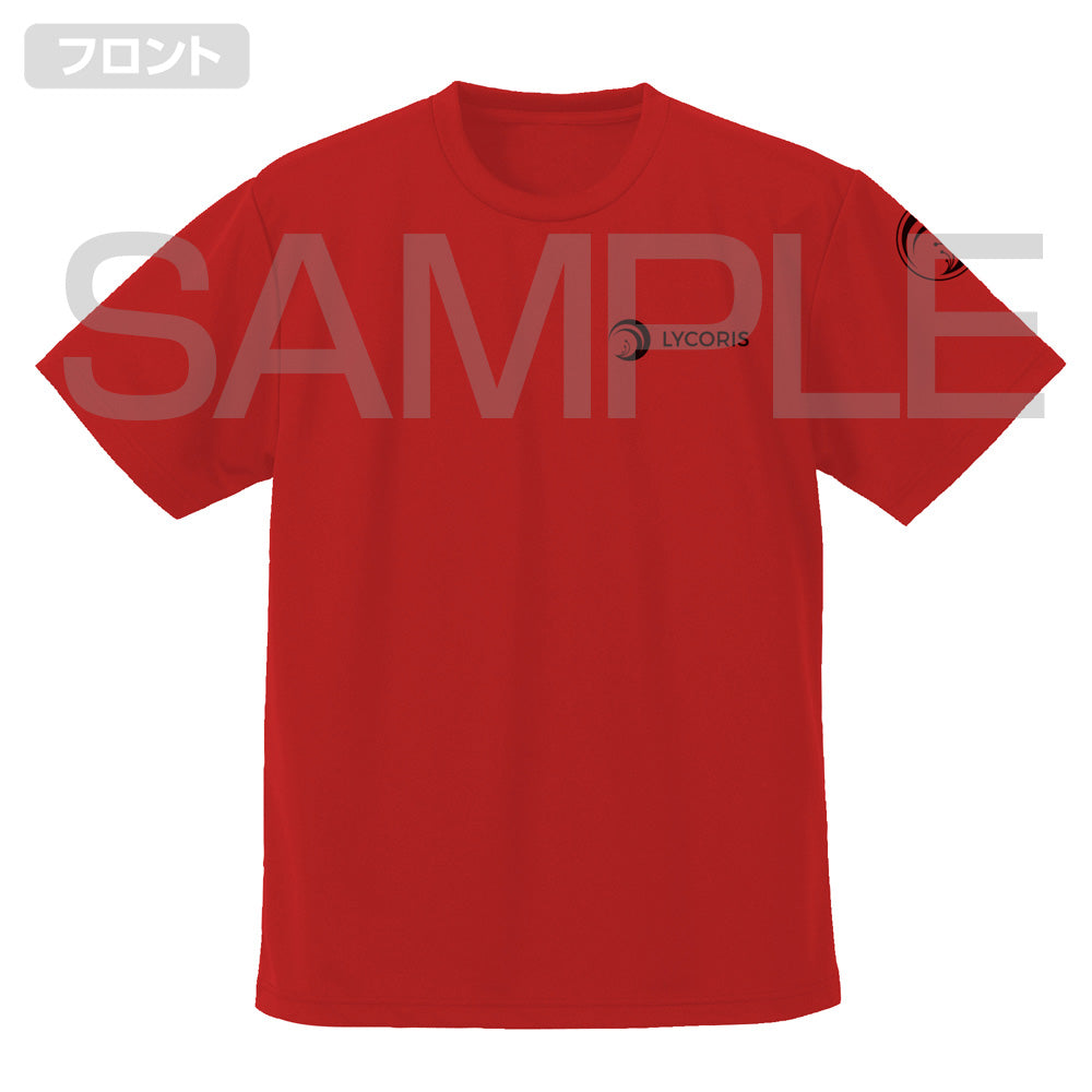 リコリス ファースト ドライTシャツ/RED-S Image 2 | AniSmile