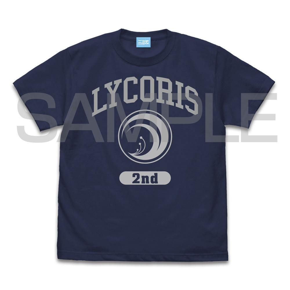 リコリス セカンド カレッジTシャツ/INDIGO-S - 官方商品图片 | AniSmile