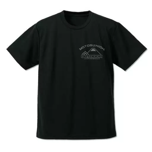 ゆるキャン△ ドライTシャツ リニューアルVer./BLACK-XL - AniSmile