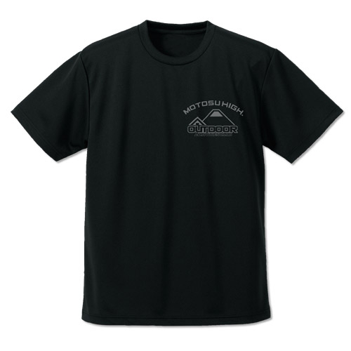 ゆるキャン△ ドライTシャツ リニューアルVer./BLACK-L - AniSmile