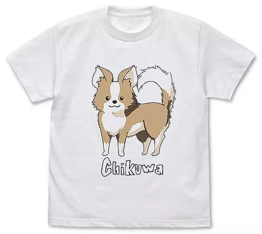 ゆるキャン△ ちくわTシャツ/WHITE-L - AniSmile