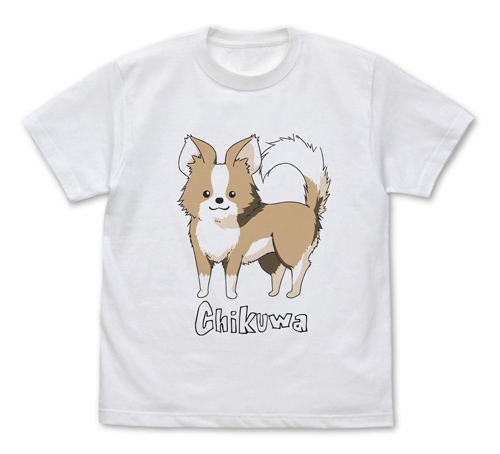 ゆるキャン△ ちくわTシャツ/WHITE-M - AniSmile