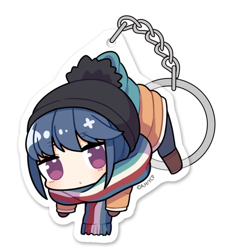 ゆるキャン△ 志摩リン アクリルつままれキーホルダー - AniSmile