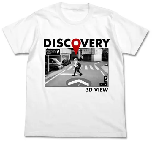 ゆるキャン△ なでしこ 3DVIEW Tシャツ/WHITE-L - AniSmile