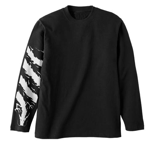 幽☆遊☆白書 飛影 黒龍 ロングスリーブTシャツ/BLACK-M - 公式商品画像 | AniSmile