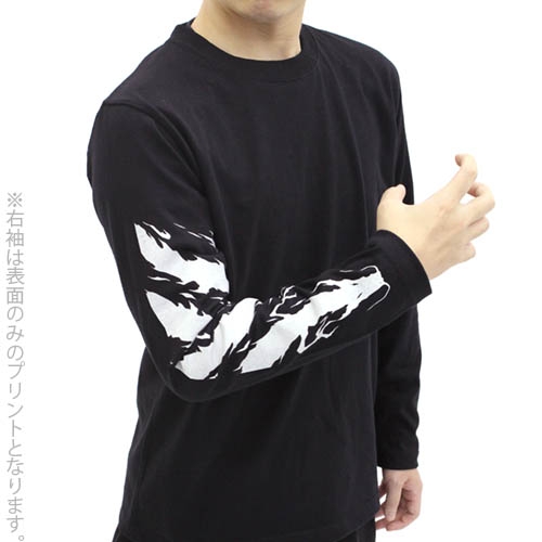 幽☆遊☆白書 飛影 黒龍 ロングスリーブTシャツ/BLACK-M 画像 4 | AniSmile