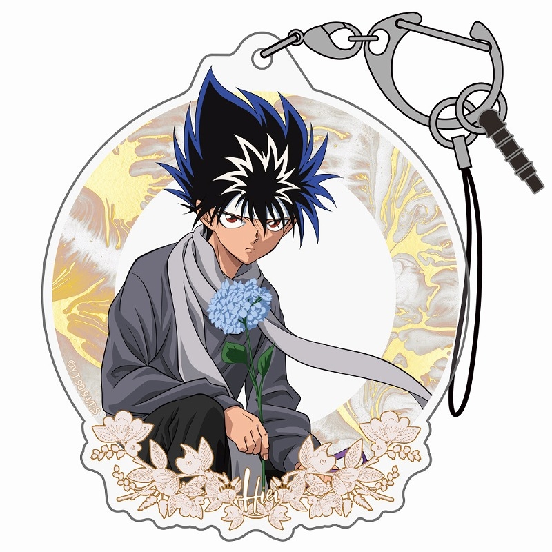幽☆遊☆白書 描き下ろし 飛影 アクリルマルチキーホルダー 花束Ver. - 公式商品画像 | AniSmile