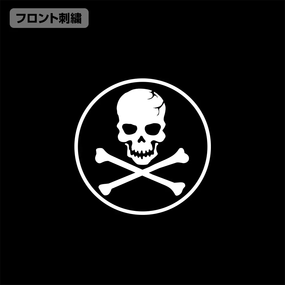 超時空要塞マクロス ロイフォッカー 刺繍ポロシャツ/BLACK-L 画像 2 | AniSmile