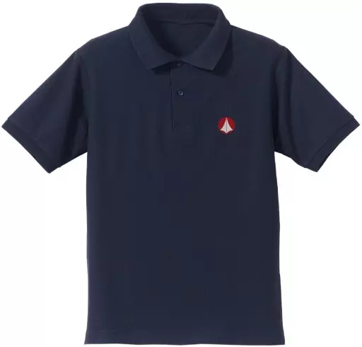 超時空要塞マクロス 統合軍 刺繍ポロシャツ/NAVY-XL - 公式商品画像 | AniSmile