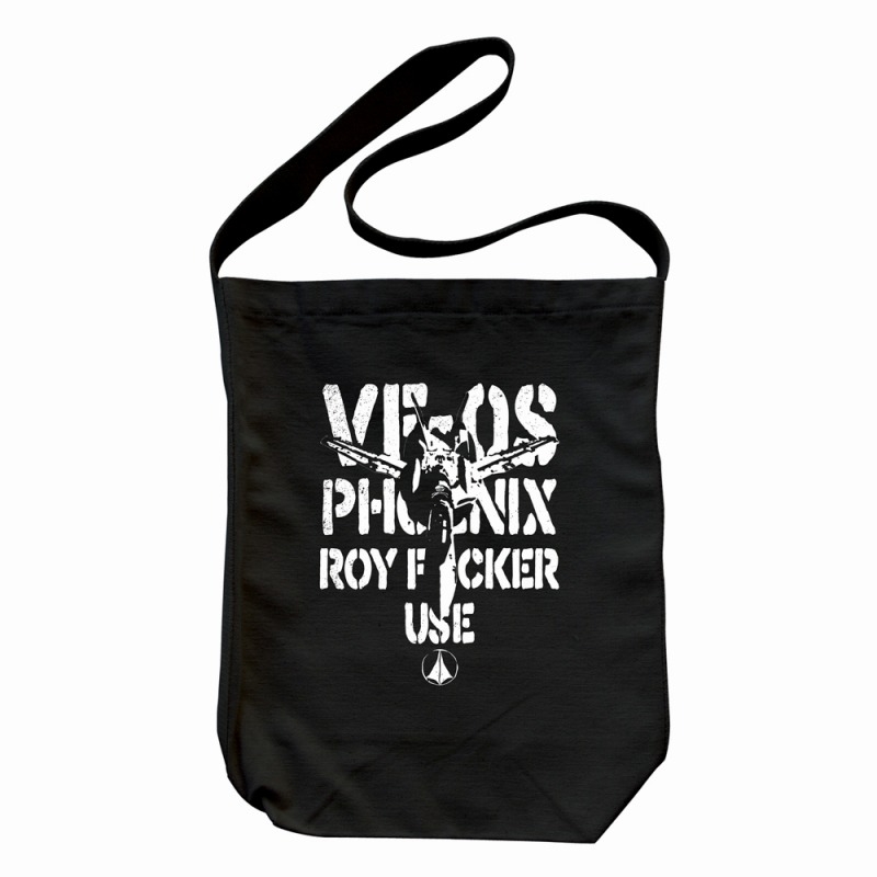 マクロスゼロ VF-0S フェニックス ショルダートート/BLACK - 公式商品画像 | AniSmile