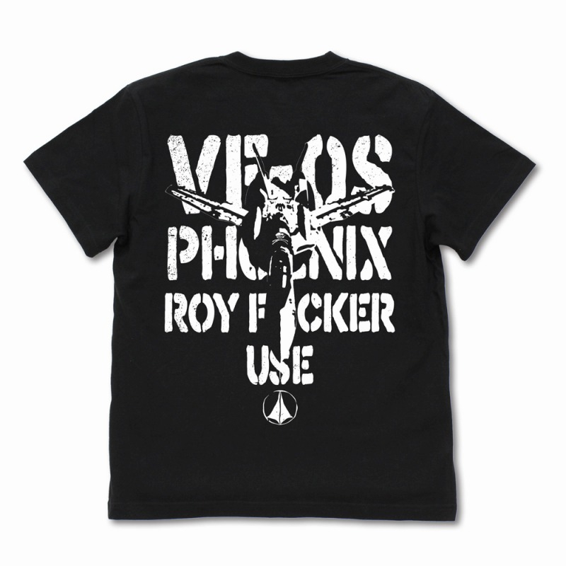 マクロスゼロ VF-0S フェニックス Tシャツ/BLACK-M 画像 2 | AniSmile