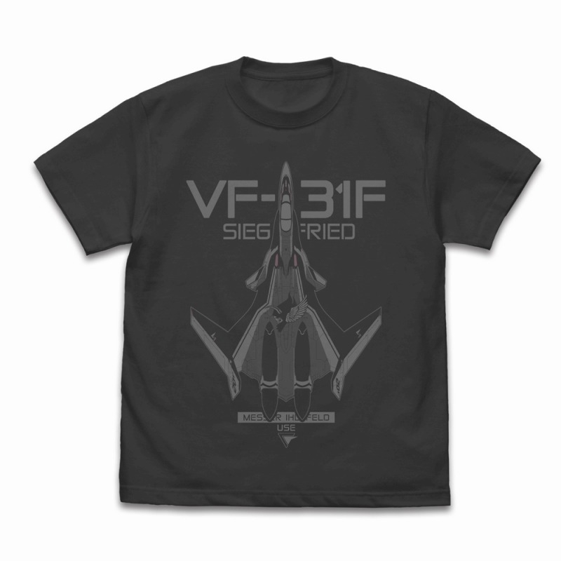 マクロスΔ VF-31F ジークフリード Tシャツ/SUMI-M 画像 2 | AniSmile