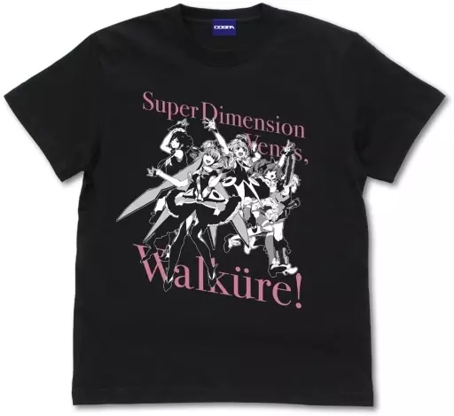 マクロスΔ ワルキューレ Tシャツ/BLACK-L - 公式商品画像 | AniSmile