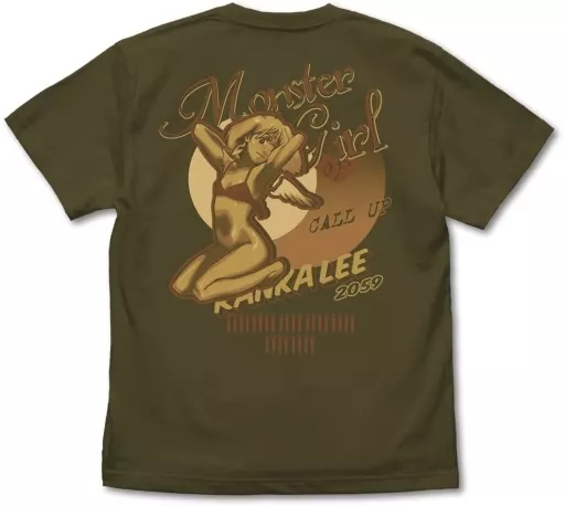 マクロスFrontier ノーズアートランカ Tシャツ/MOSS-L - 公式商品画像 | AniSmile