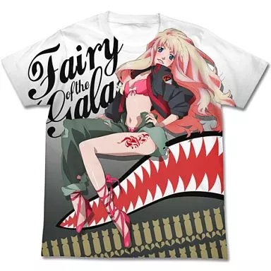 マクロス シェリルフルグラフィックTシャツ/WHITE-M - 公式商品画像 | AniSmile