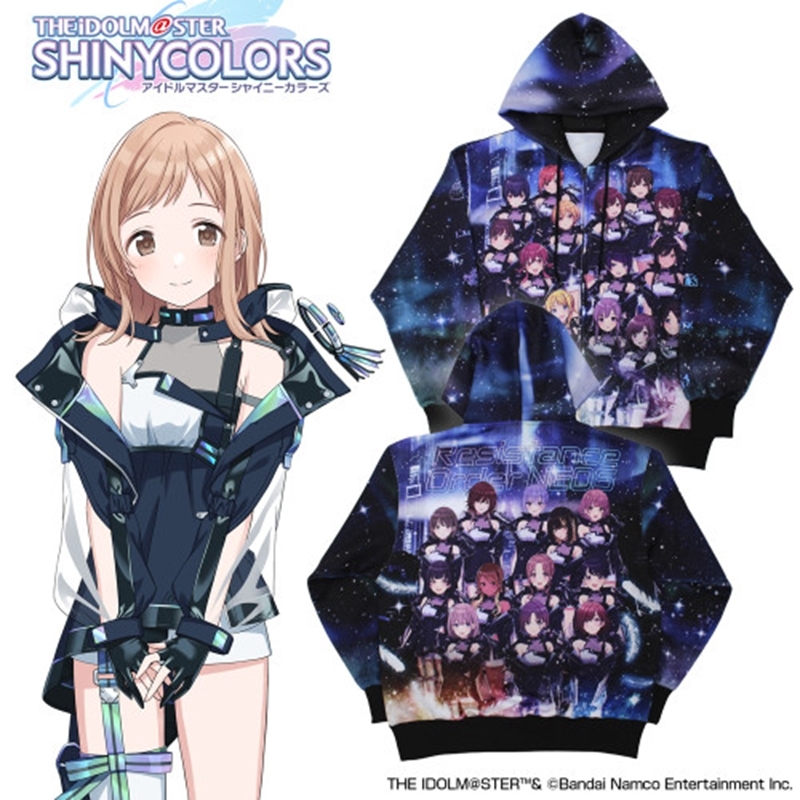 アイドルマスター シャイニーカラーズ レジスタンスオーダー・ネオス フルグラフィックジップパーカー/M - 公式商品画像 | AniSmile