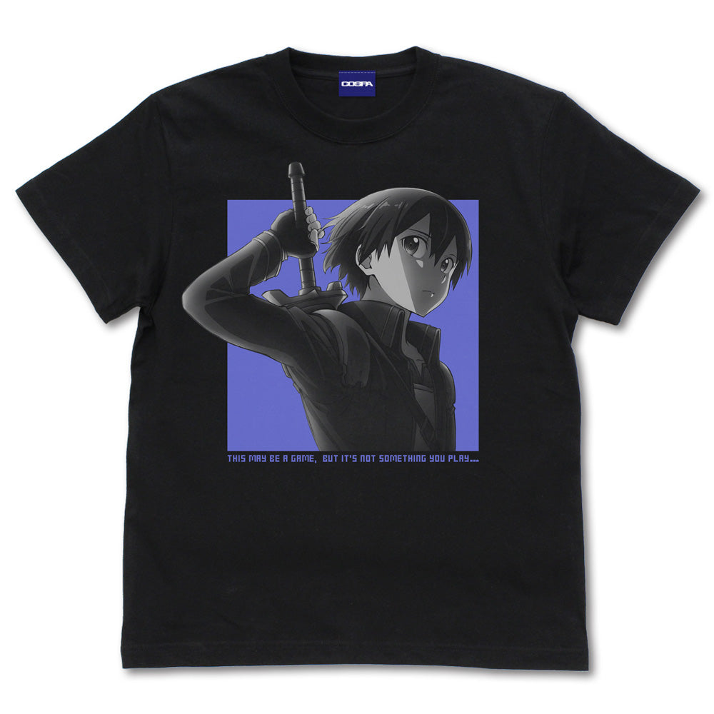 キリト Tシャツ SAO第5層Ver./BLACK-S - 公式商品画像 | AniSmile