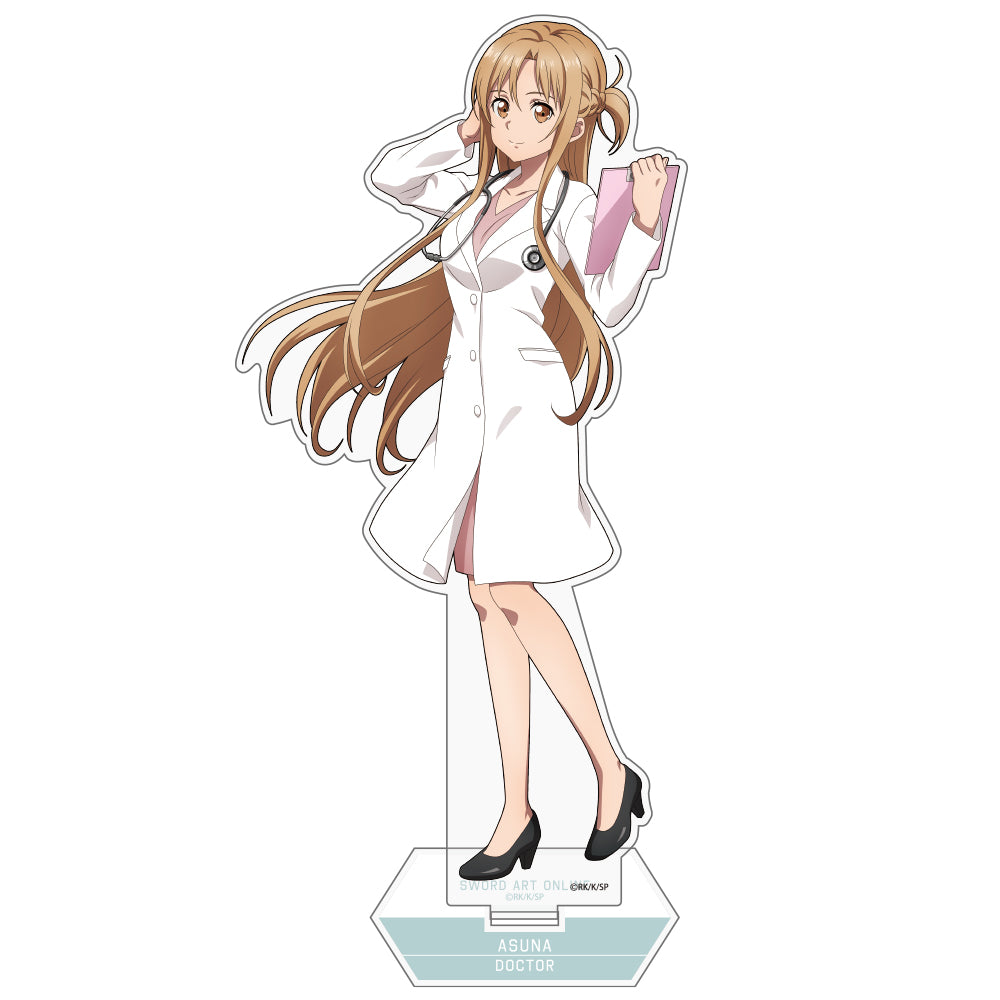 ソードアート・オンライン 描き下ろし アスナの職業体験 アクリルスタンド(大) ドクターVer. - 公式商品画像 | AniSmile