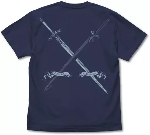 ソードアート・オンライン 黒の剣士キリト Tシャツ UWVer./INDIGO-XL - 公式商品画像 | AniSmile