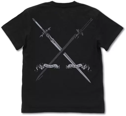 ソードアート・オンライン 黒の剣士キリト Tシャツ UWVer./BLACK-M - 公式商品画像 | AniSmile