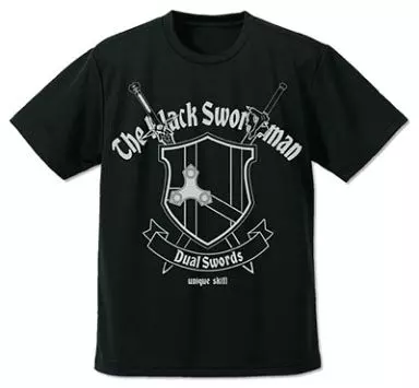 ソードアート・オンライン 黒の剣士ドライTシャツ/BLACK-L - 公式商品画像 | AniSmile
